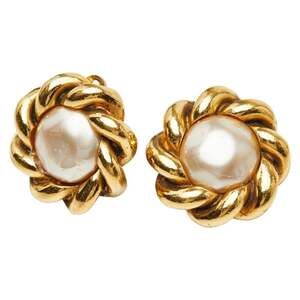 Chanel Clip-On Earrings Pearl #234197C48B